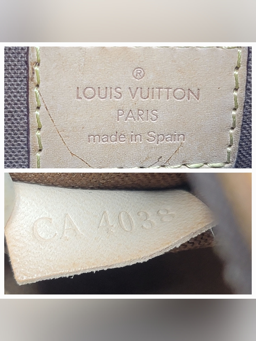 Louis Vuitton Odeon PM Monogram Canvas Shoulder Crossbody Bag Authentic CA4038 - Picture 12 of 13